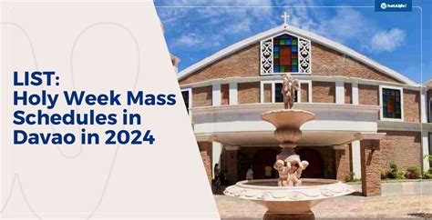 sacred heart davao mass schedule|Sacred Heart of Jesus Parish mass schedule 2024 .